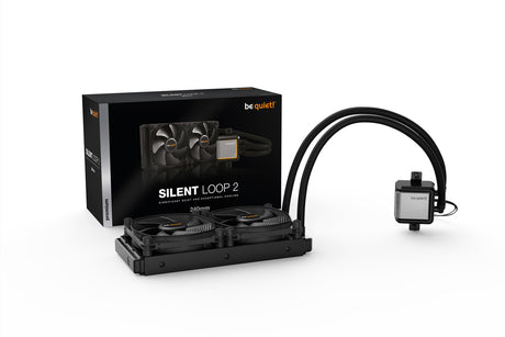 be quiet! SILENT LOOP 2 240mm - Liquid CPU Cooler - Core Components by Be Quiet The Chelsea Gamer