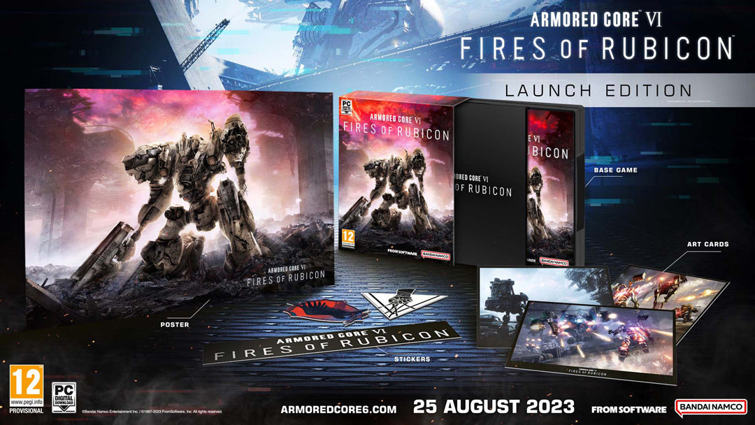 Armored Core VI: Fires of Rubicon Launch Edition - PC - Video Games by Bandai Namco Entertainment The Chelsea Gamer