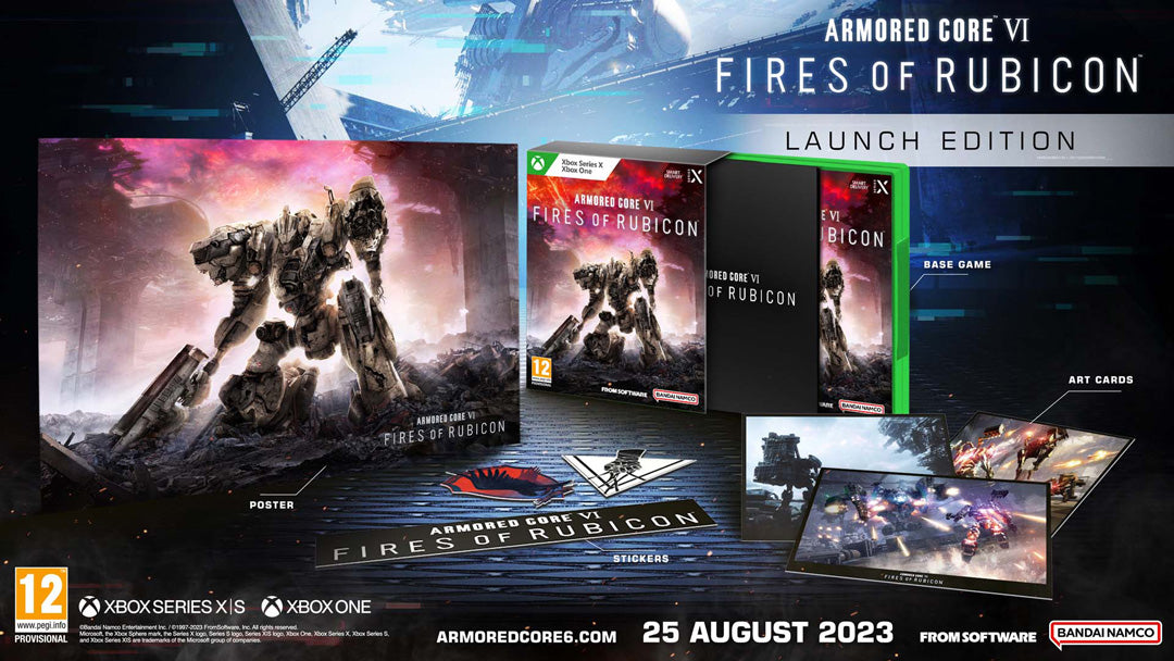 Armored Core VI: Fires of Rubicon Launch Edition - Xbox - Video Games by Bandai Namco Entertainment The Chelsea Gamer