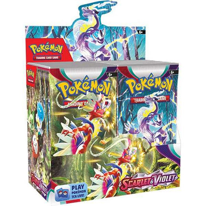 Pokémon TCG: Scarlet & Violet - Single Booster Pack - Merchandise by Pokémon The Chelsea Gamer
