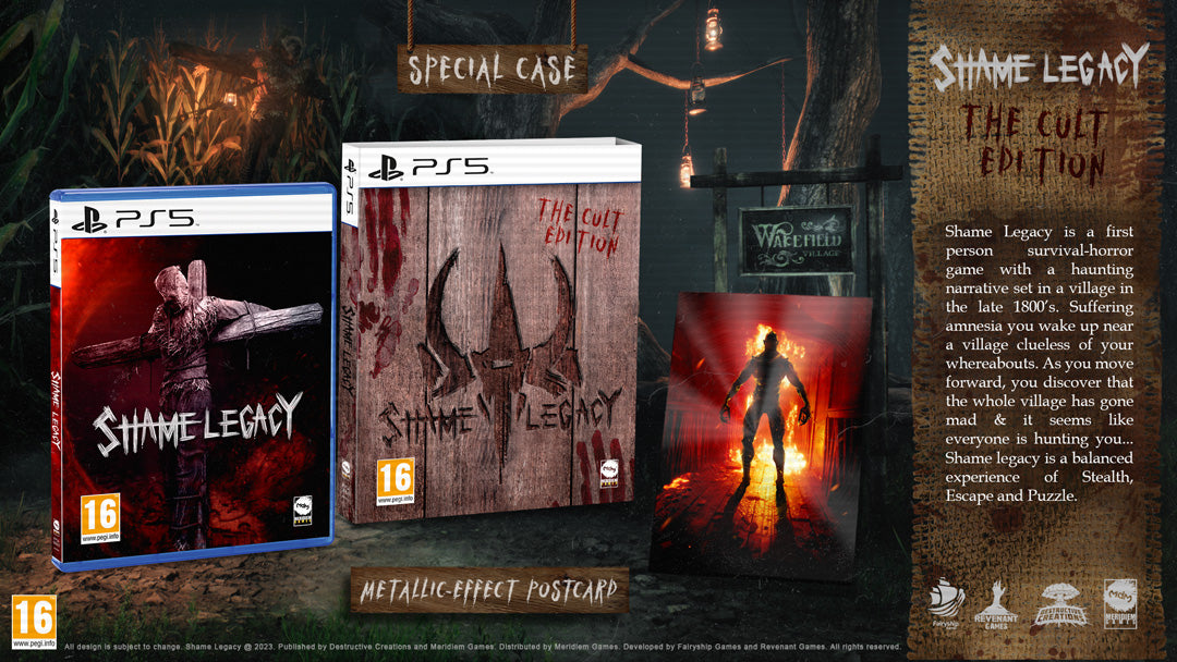 Shame Legacy: The Cult Edition - PlayStation 5 - Video Games by Mindscape The Chelsea Gamer
