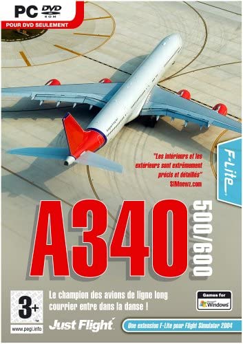 A340 500/600 (Expansion for Flight Simulator X) - Video Games by Just Flight The Chelsea Gamer