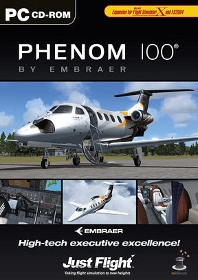 Phenom 100 by Embraer (Expansion for Flight Simulator X) - Video Games by Just Flight The Chelsea Gamer