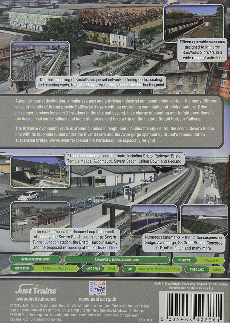 Bristol To Avonmouth: Add-On for Railworks 3 - Video Games by Just Flight The Chelsea Gamer