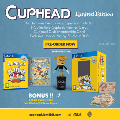 Cuphead Limited Edition - PlayStation 4 - Video Games by Skybound Games The Chelsea Gamer