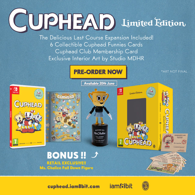 Cuphead Limited Edition - Nintendo Switch - Video Games by Skybound Games The Chelsea Gamer