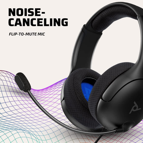 PDP - LVL50 Wired Headset - PlayStation 4/5 & PC - Black - Console Accessories by PDP The Chelsea Gamer