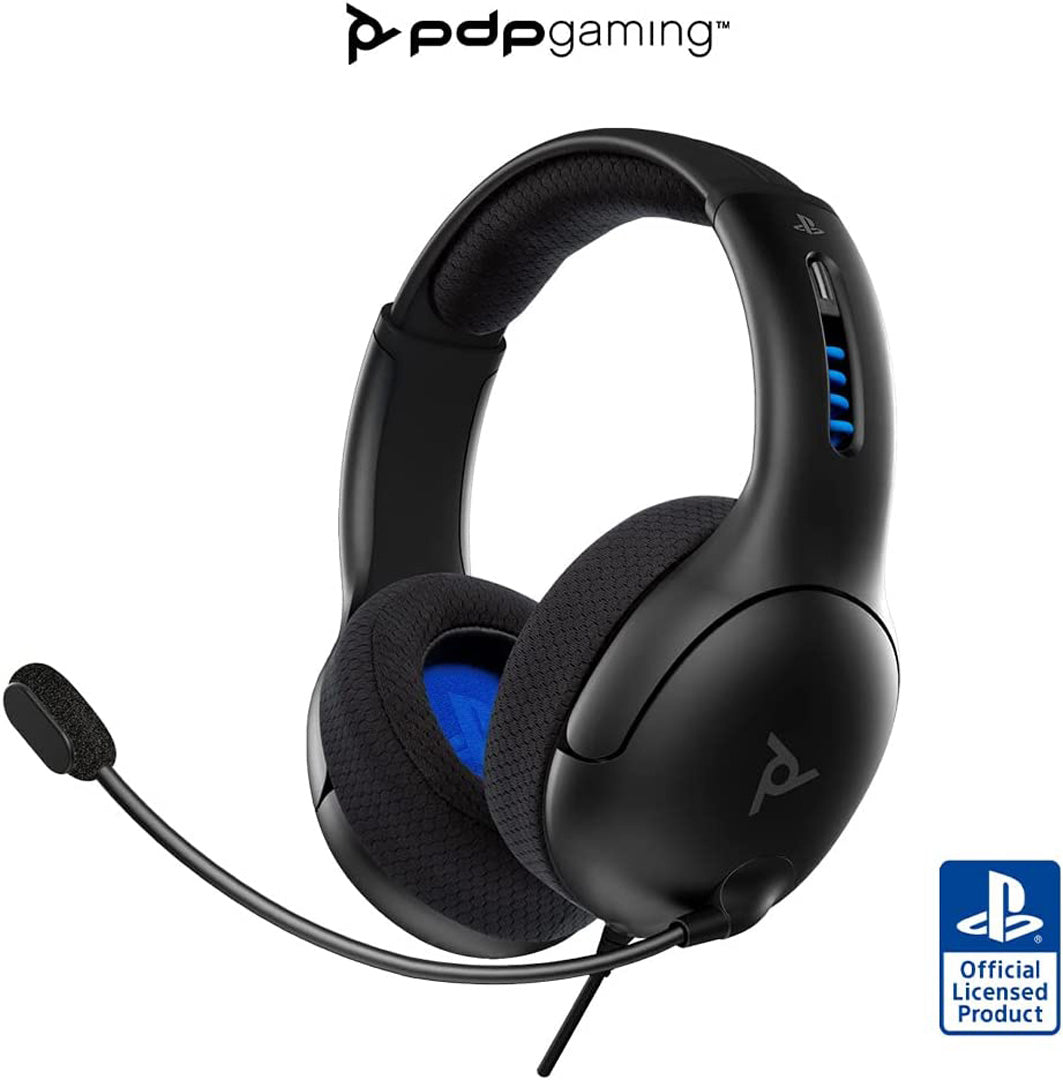 PDP - LVL50 Wired Headset - PlayStation 4/5 & PC - Black - Console Accessories by PDP The Chelsea Gamer