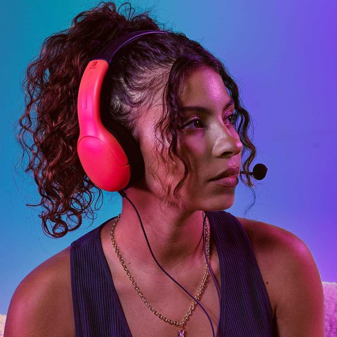 PDP - LVL40 Wired Stereo Headset for Nintendo Switch - Blue/Red - Console Accessories by PDP The Chelsea Gamer