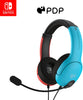 PDP - LVL40 Wired Stereo Headset for Nintendo Switch - Blue/Red - Console Accessories by PDP The Chelsea Gamer