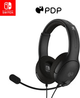 PDP - LVL40 Wired Stereo Headset for Nintendo Switch - Black - Console Accessories by PDP The Chelsea Gamer