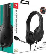 PDP - LVL40 Wired Stereo Headset for Nintendo Switch - Black - Console Accessories by PDP The Chelsea Gamer