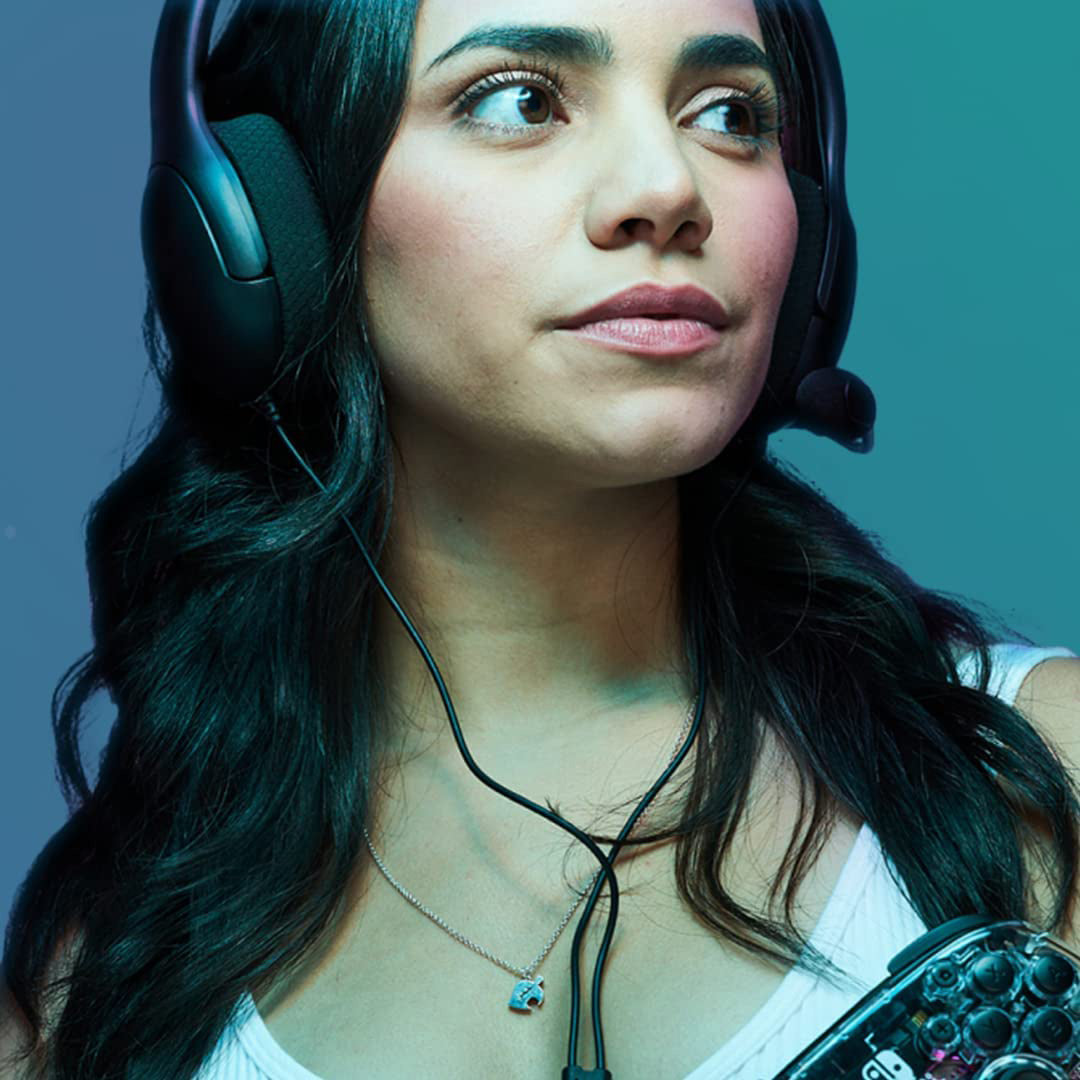 PDP - LVL40 Wired Stereo Headset for Nintendo Switch - Black - Console Accessories by PDP The Chelsea Gamer