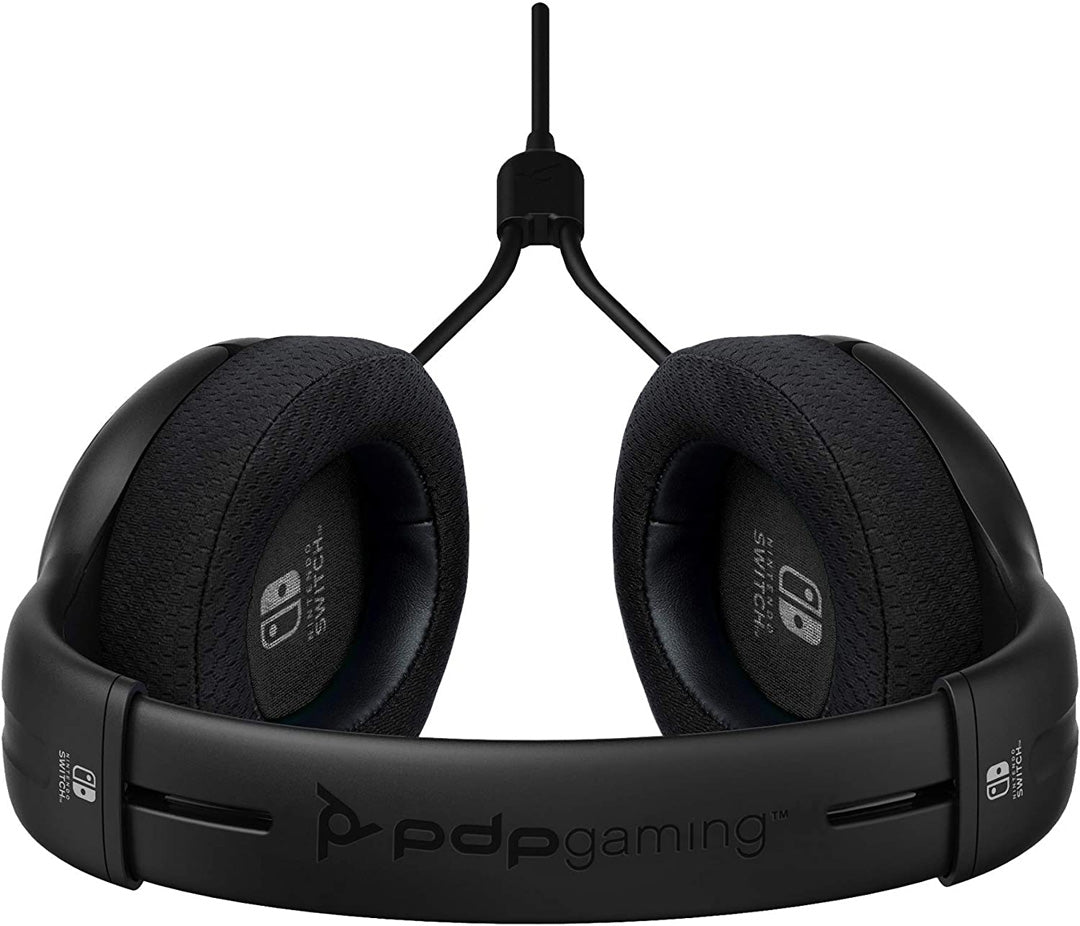PDP - LVL40 Wired Stereo Headset for Nintendo Switch - Black - Console Accessories by PDP The Chelsea Gamer