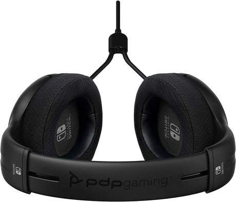 PDP - LVL40 Wired Stereo Headset for Nintendo Switch - Black - Console Accessories by PDP The Chelsea Gamer