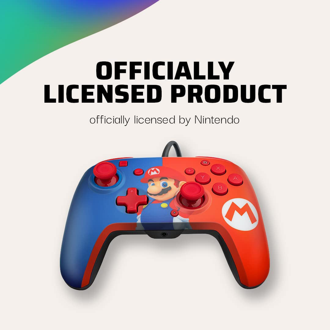 PDP - Mario Rematch Controller for Nintendo Switch - Console Accessories by PDP The Chelsea Gamer