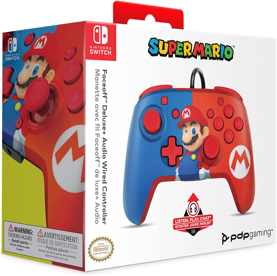 PDP - Mario Rematch Controller for Nintendo Switch - Console Accessories by PDP The Chelsea Gamer