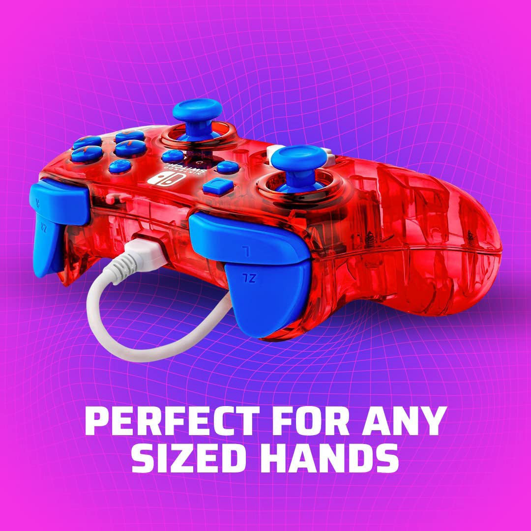 PDP - Rock Candy Wired Controller for Nintendo Switch - Mario Punch - Console Accessories by PDP The Chelsea Gamer
