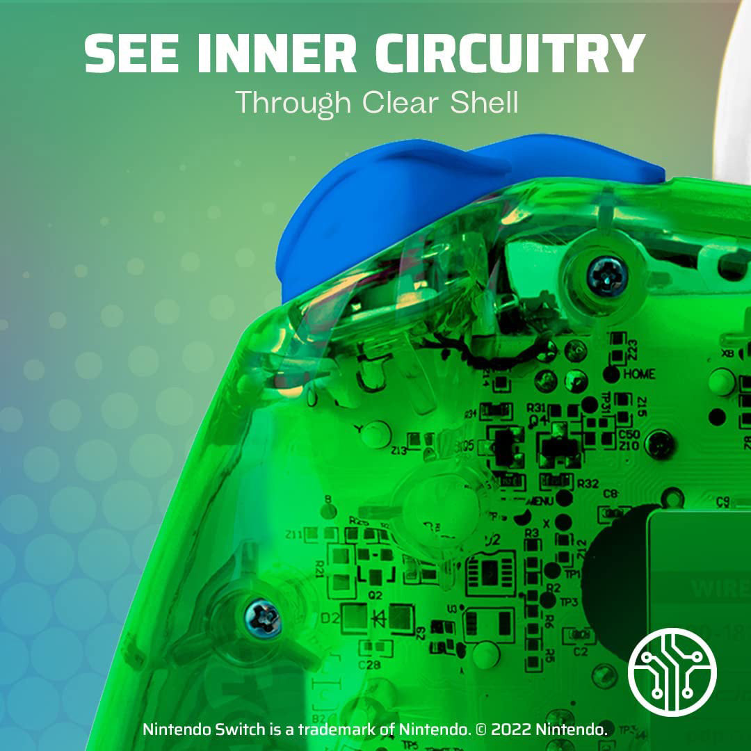 PDP - Rock Candy Wired Controller for Nintendo Switch - Luigi Lime - Console Accessories by PDP The Chelsea Gamer