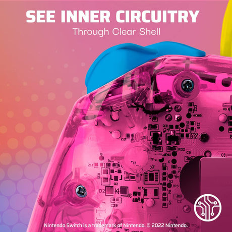 PDP - Rock Candy Wired Controller for Nintendo Switch - Peach - Console Accessories by PDP The Chelsea Gamer