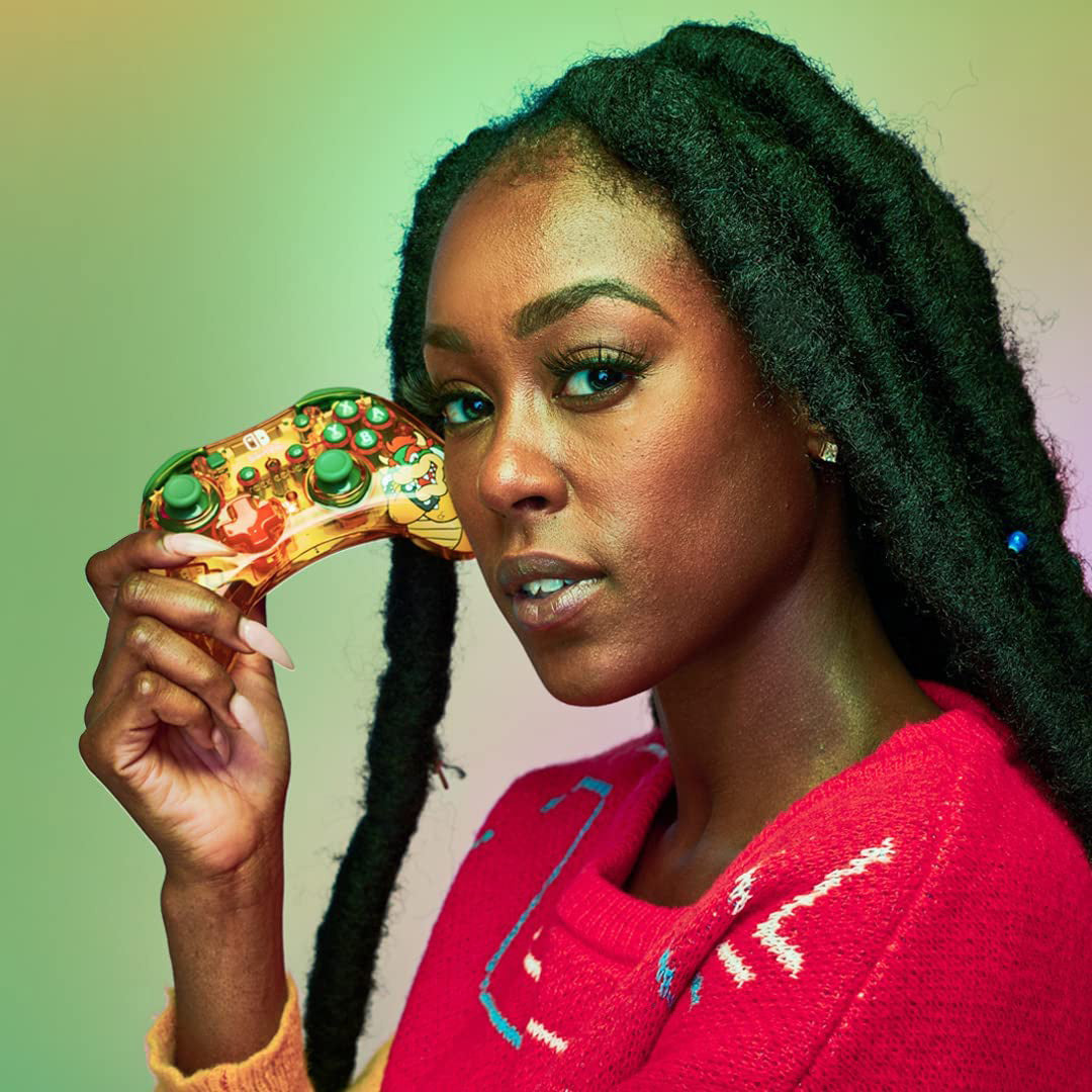 PDP - Rock Candy Wired Controller for Nintendo Switch - Bowser - Console Accessories by PDP The Chelsea Gamer