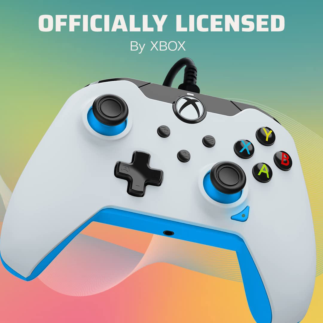 PDP - Wired Controller for  Xbox Series X|S & PC Controller - Ion White - Console Accessories by PDP The Chelsea Gamer