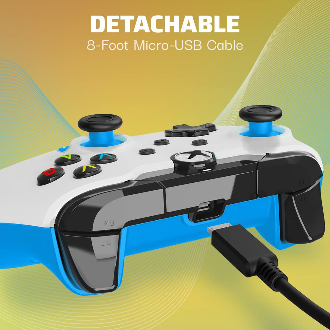 PDP - Wired Controller for  Xbox Series X|S & PC Controller - Ion White - Console Accessories by PDP The Chelsea Gamer