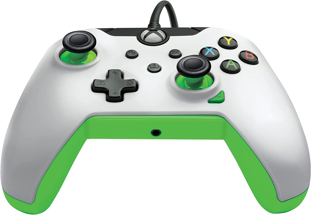 PDP - Wired Controller for Xbox & PC - Neon White - Console Accessories by PDP The Chelsea Gamer