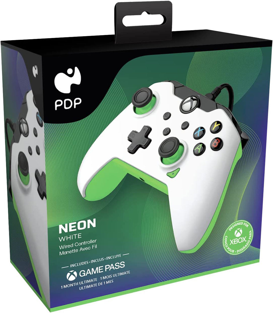 PDP - Wired Controller for Xbox & PC - Neon White - Console Accessories by PDP The Chelsea Gamer
