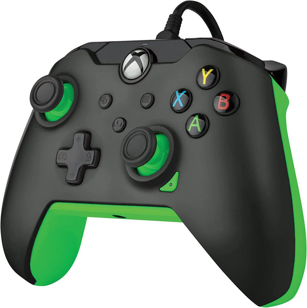 PDP - Wired Controller for Xbox & PC - Neon Black