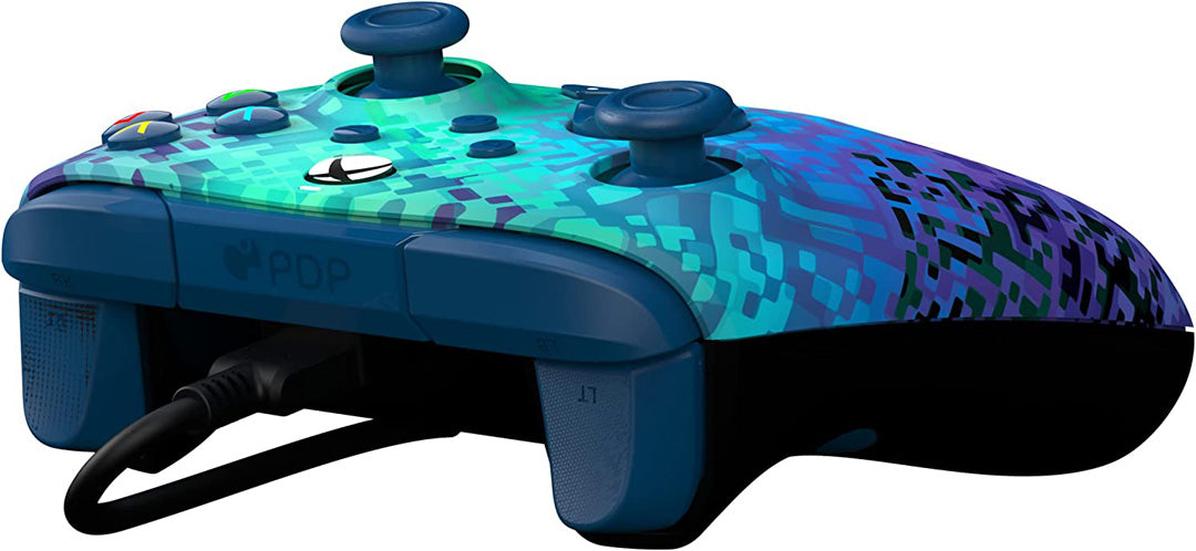 PDP - Rematch Wired Controller for Xbox - Glitch Green - Console Accessories by PDP The Chelsea Gamer