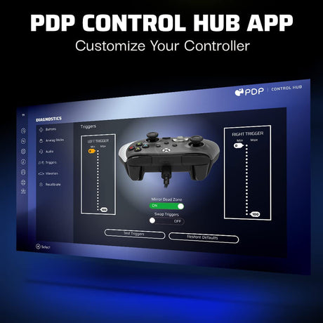 PDP – Rematch Wired Controller for Xbox & PC - Radial Black - Console Accessories by PDP The Chelsea Gamer