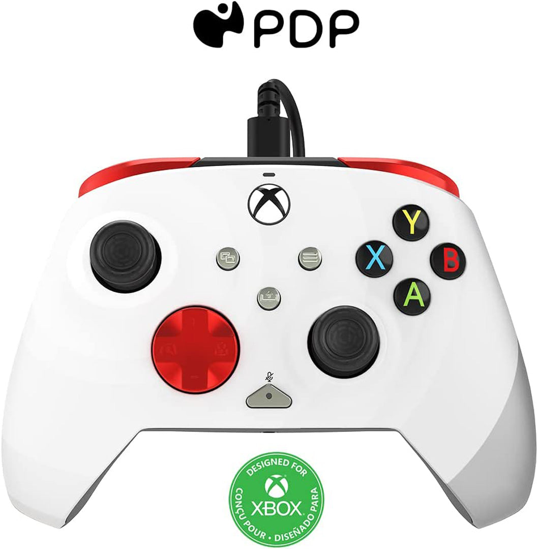 PDP – Rematch Wired Controller for Xbox & PC - Radial White - Console Accessories by PDP The Chelsea Gamer