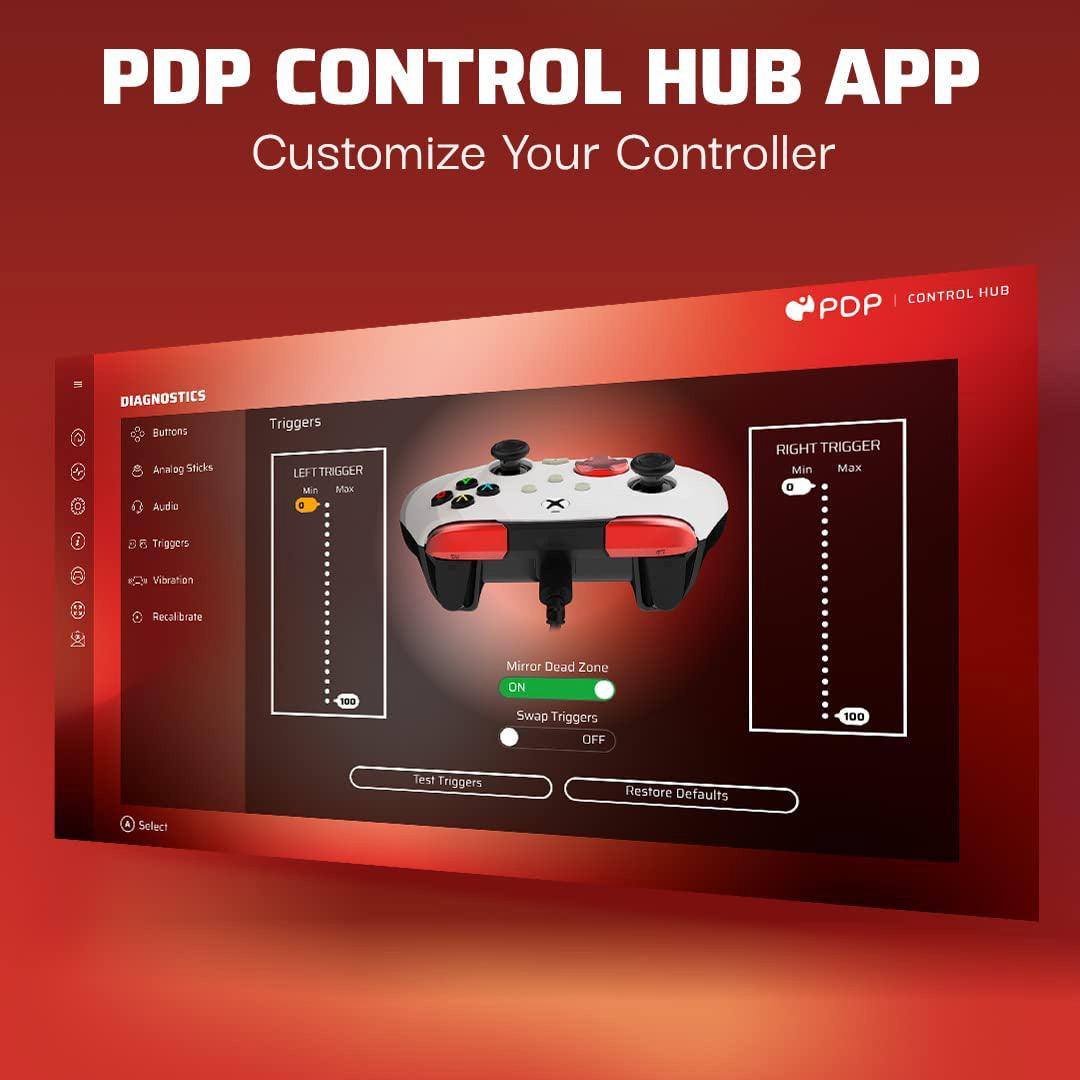 PDP – Rematch Wired Controller for Xbox & PC - Radial White - Console Accessories by PDP The Chelsea Gamer