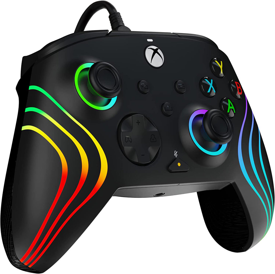 PDP - Afterglow Wave Wired Controller - Black - Console Accessories by PDP The Chelsea Gamer