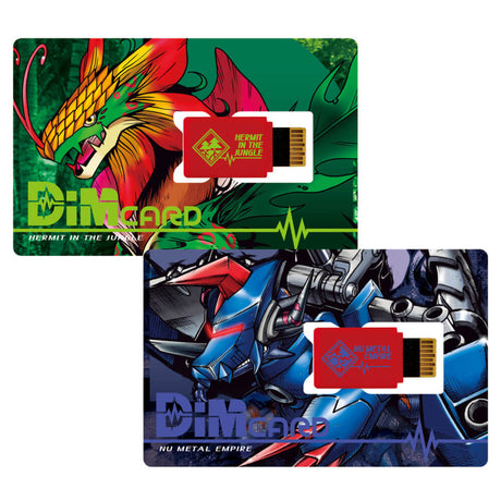 Digimon Vital Bracelet - Dim Card Set - Hermit In The Jungle & Nu Metal Empire - Video Games by Bandai Namco Merchandise The Chelsea Gamer