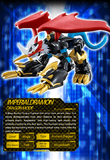 Shodo Digimon Imperialdramon Figure - Merchandise by Bandai Namco Merchandise The Chelsea Gamer