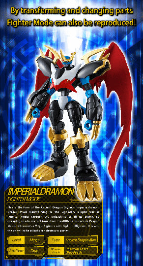 Shodo Digimon Imperialdramon Figure - Merchandise by Bandai Namco Merchandise The Chelsea Gamer