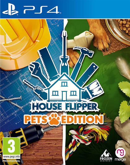 House Flipper:  Pets Edition - PlayStation 4 - Video Games by Merge Games The Chelsea Gamer