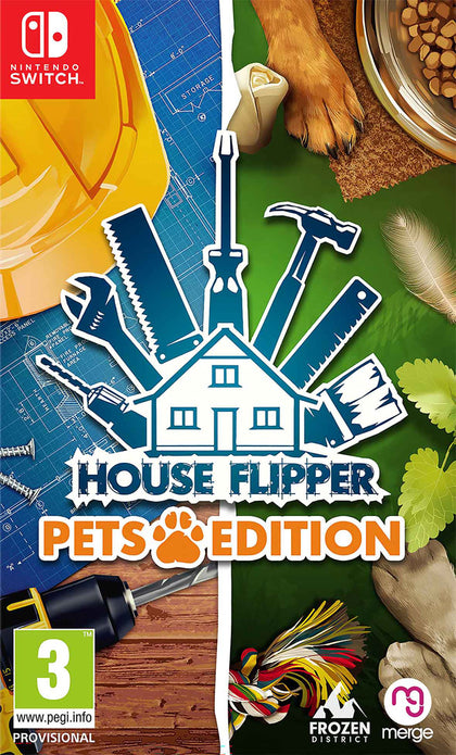 House Flipper:  Pets Edition - Nintendo Switch - Video Games by Merge Games The Chelsea Gamer