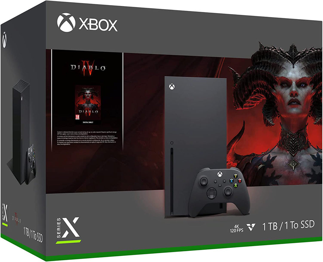 Xbox Series X Premium Bundle - Diablo IV Bundle - Console pack by Microsoft The Chelsea Gamer