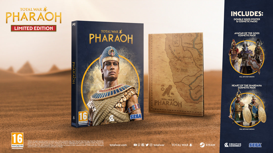 Total War: PHARAOH - PC - Video Games by SEGA UK The Chelsea Gamer