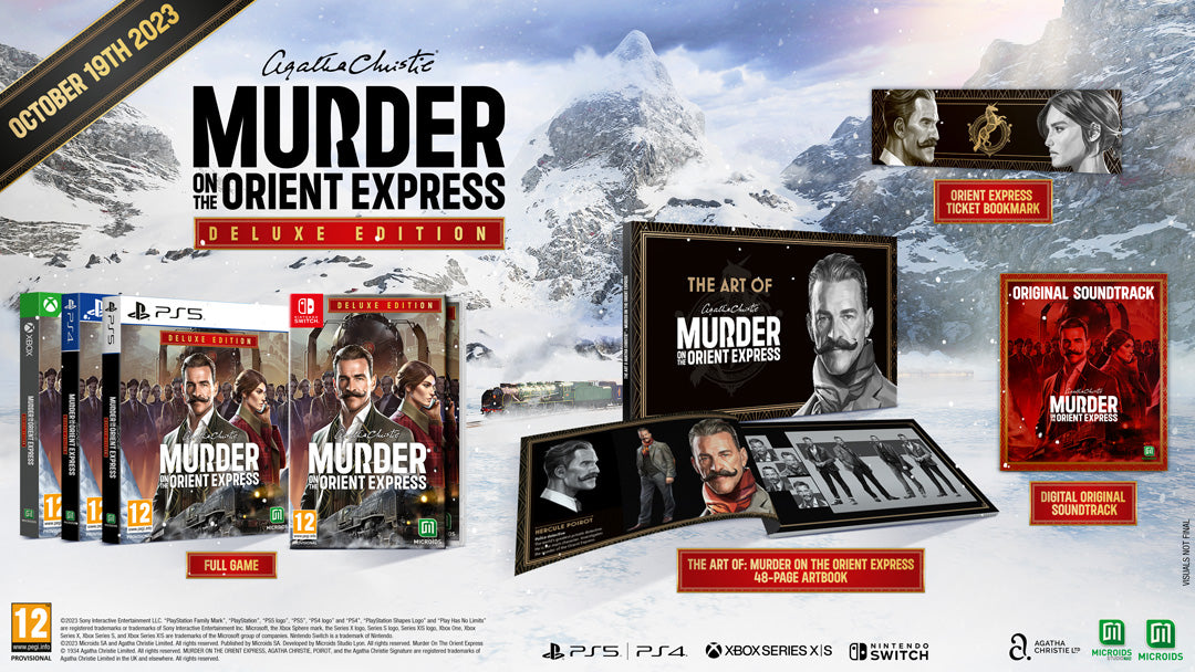 Agatha Christie: Murder on the Orient Express - Deluxe Edition - PlayStation 5 - Video Games by Maximum Games Ltd (UK Stock Account) The Chelsea Gamer