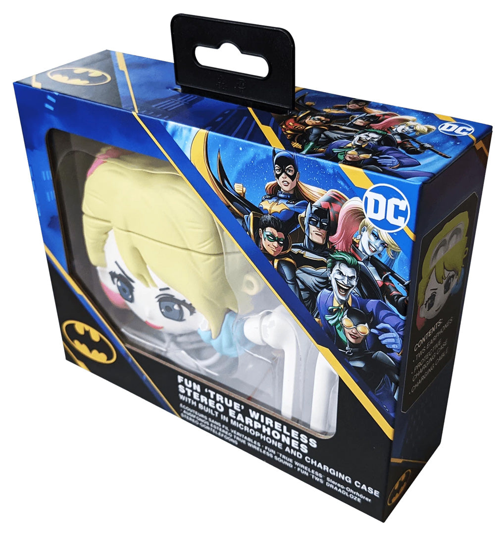 Lazerbuilt - TWS Earphones - DC - Harley Quin - Console Accessories by Lazerbuilt Ltd The Chelsea Gamer
