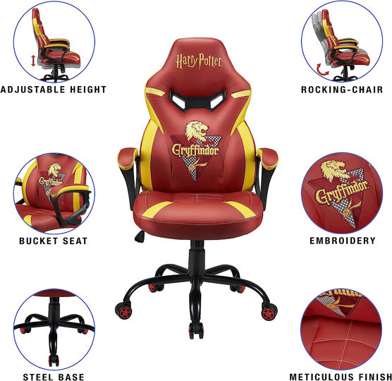 Subsonic - Gaming Chair - Junior - Harry Potter Gryffindor - Furniture by Subsonic The Chelsea Gamer
