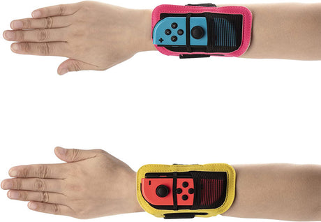 Subsonic - Official Just Dance 2023 - Dance Straps Pink & Yellow - Console Accessories by Subsonic The Chelsea Gamer