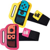 Subsonic - Official Just Dance 2023 - Dance Straps Pink & Yellow - Console Accessories by Subsonic The Chelsea Gamer