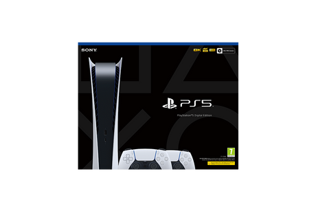 PlayStation®5 Digital Edition  - Two DualSense™ Wireless Controllers Bundle - Console pack by Sony The Chelsea Gamer