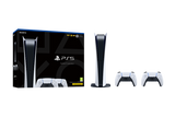PlayStation®5 Digital Edition  - Two DualSense™ Wireless Controllers Bundle - Console pack by Sony The Chelsea Gamer