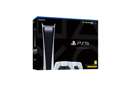 PlayStation®5 Digital Edition  - Two DualSense™ Wireless Controllers Bundle - Console pack by Sony The Chelsea Gamer